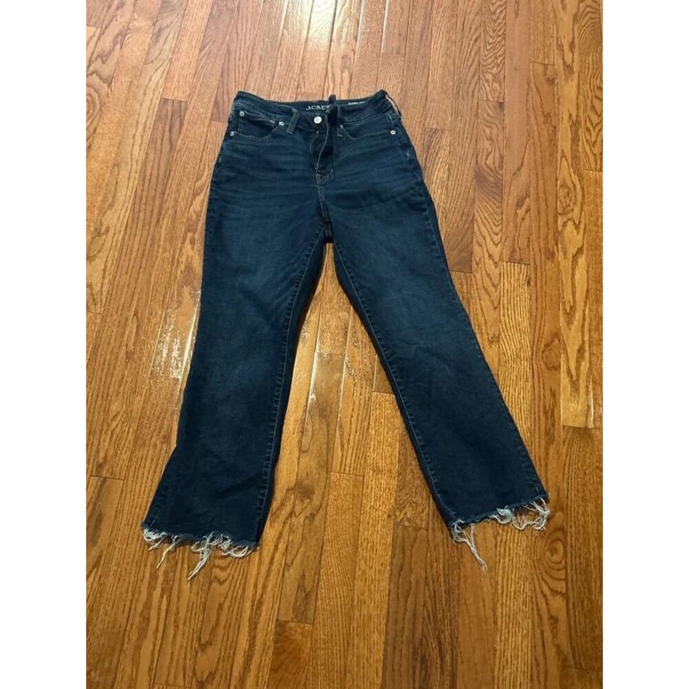 J.crew super stretch mid rise, curvy kick out